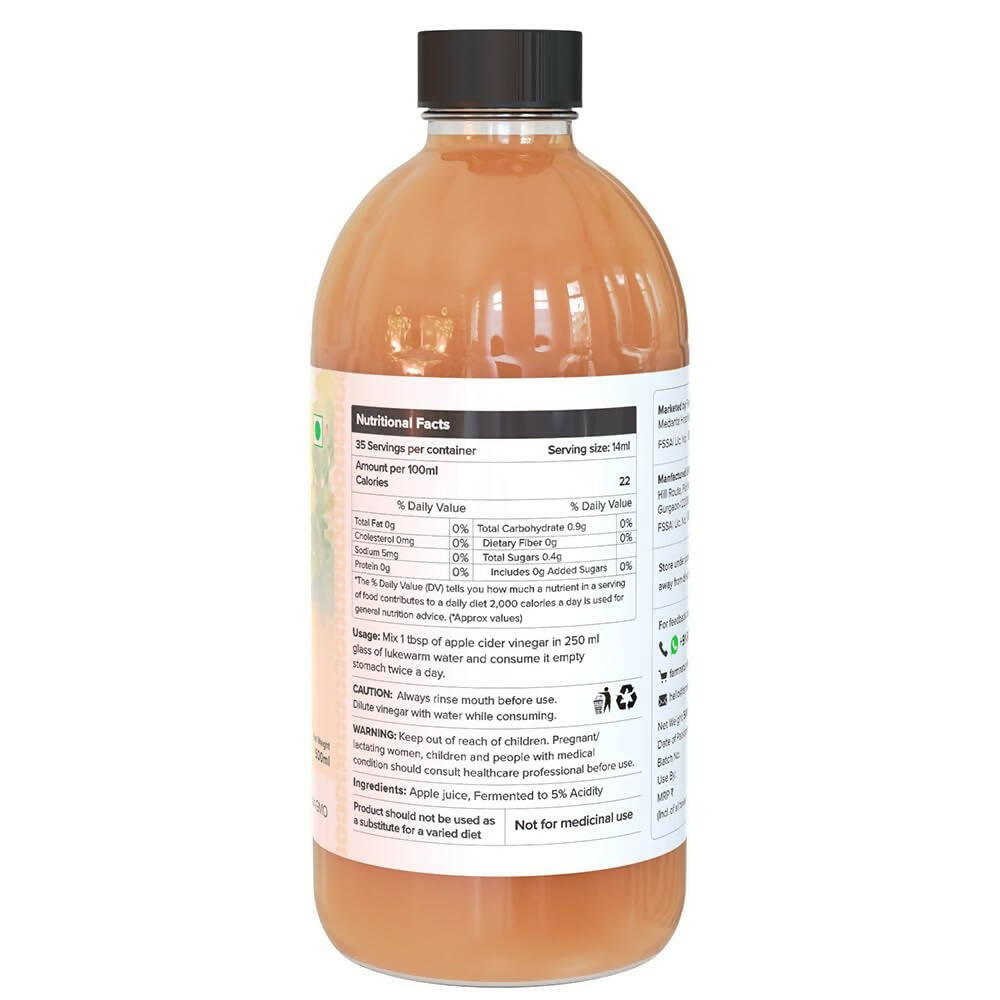 Farm Naturelle Apple Cider Vinegar with Mother - Distacart