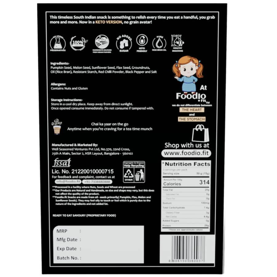 Foodio Keto Coated Peanuts - Distacart