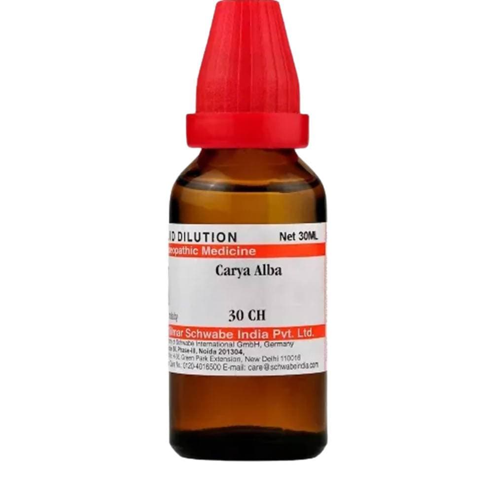 Dr. Willmar Schwabe India Carya Alba Dilution