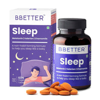Thumbnail for BBETTER Sleep Tablets Melatonin, Valerian, Chamomile - Distacart