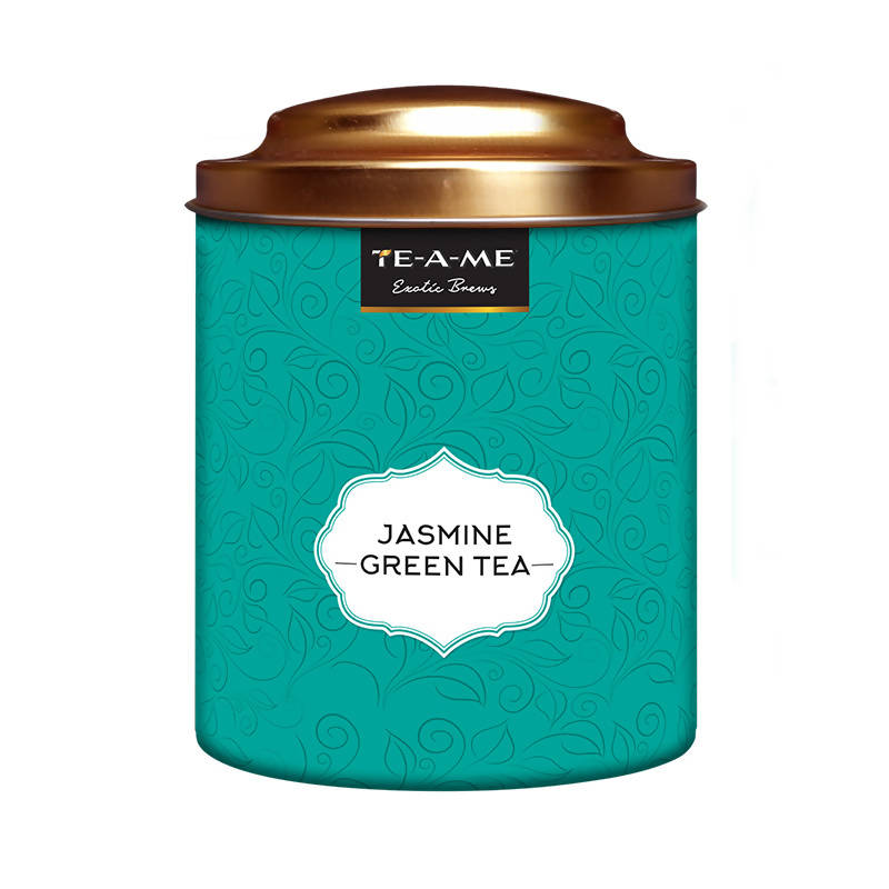 Teame Jasmine Green Tea Tin - Distacart