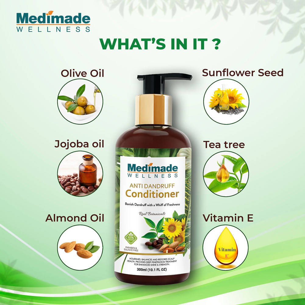 Medimade Wellness Anti Dandruff Hair Conditioner - Distacart