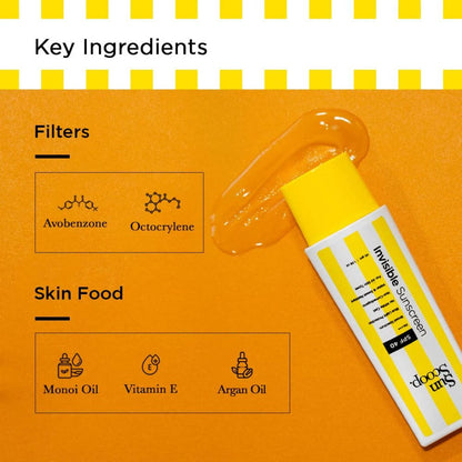 Sun Scoop Invisible Sunscreen SPF 40 - Distacart