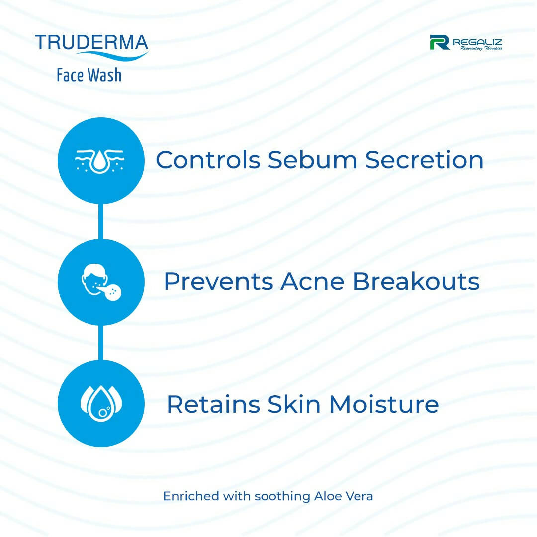 Truderma Face Wash for Oily & Acne Prone Skin - Distacart