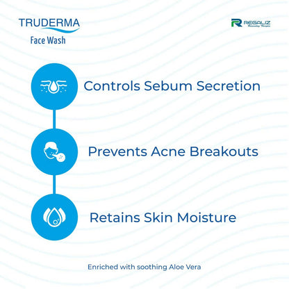 Truderma Face Wash for Oily & Acne Prone Skin - Distacart