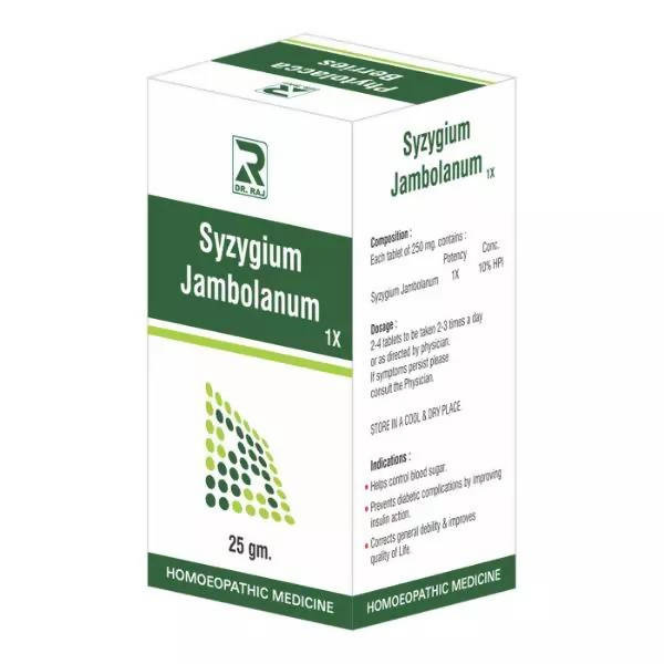 Dr. Raj Homeopathy Syzygium Jambolanum Tablets