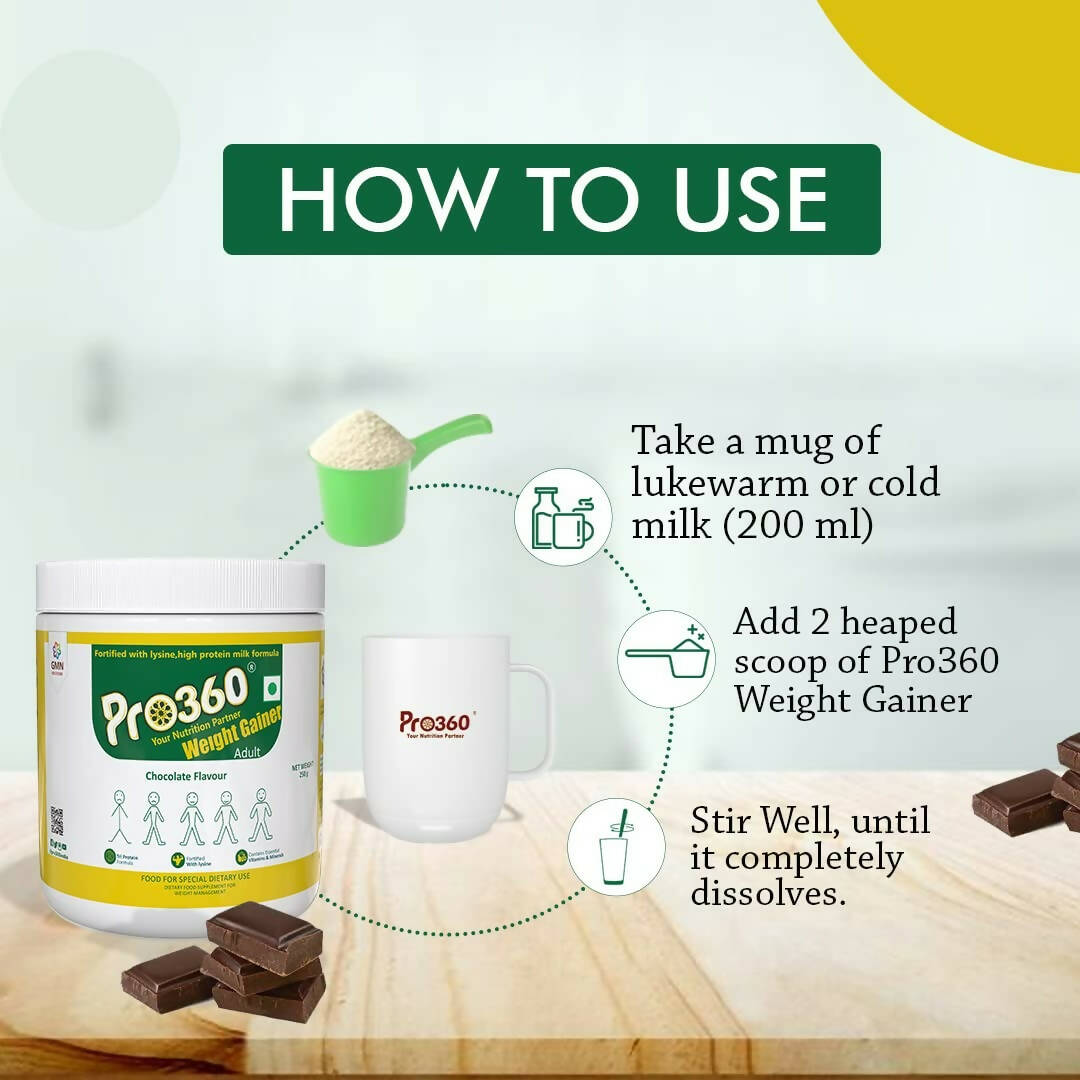Pro360 Weight Gainer Powder - Distacart