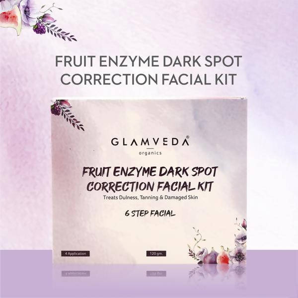 Glamveda Aha Fruit Enzyme Dark Spot Correction Facial Kit