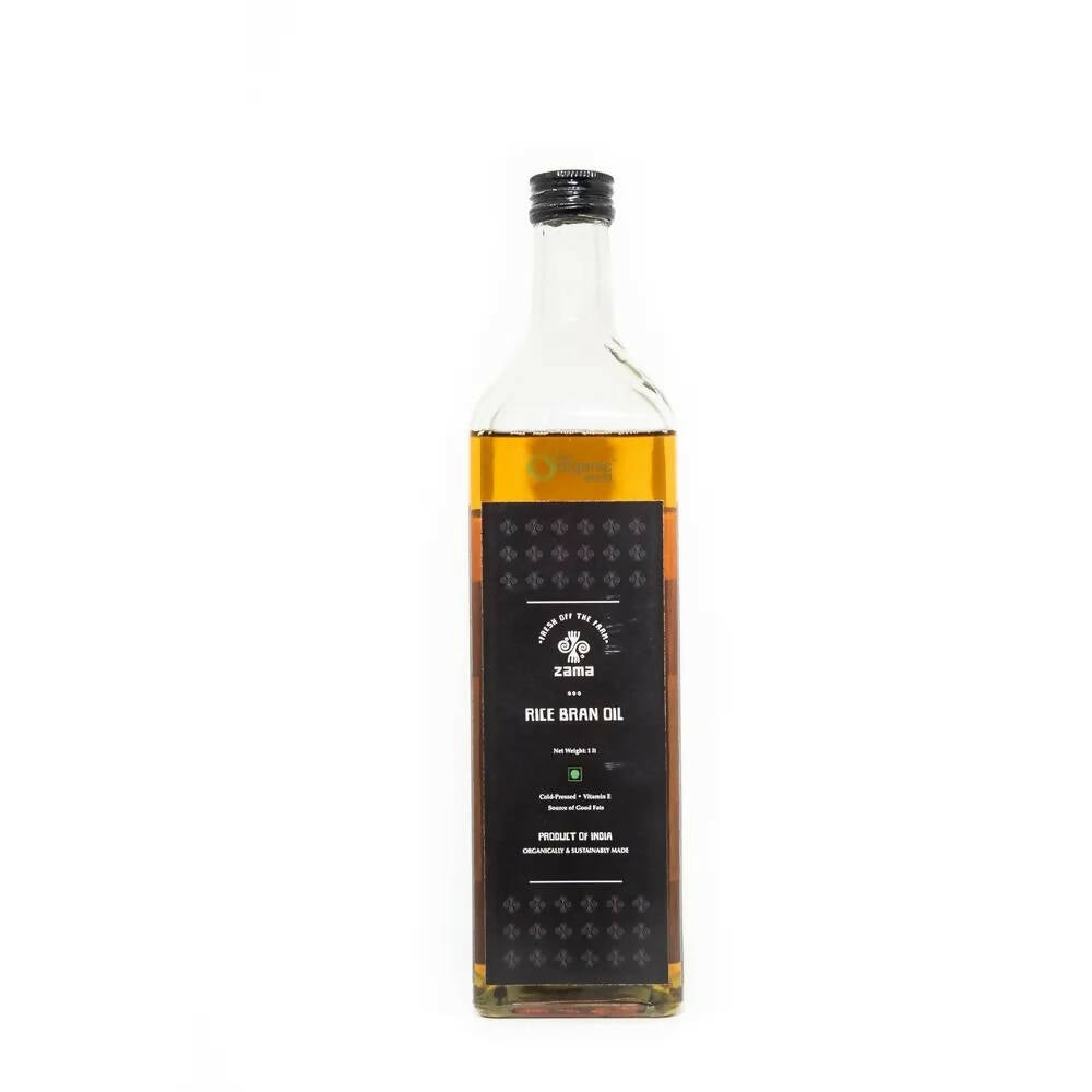 Zama Organics Rice Bran Oil - Distacart