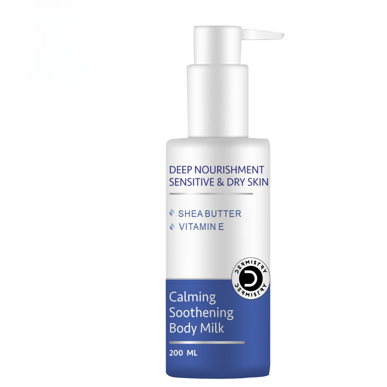 Dermistry Sensitive & Dry Skin Care Calming Soothing Body Milk Lotion Shea Butter & Vitamin E - Distacart