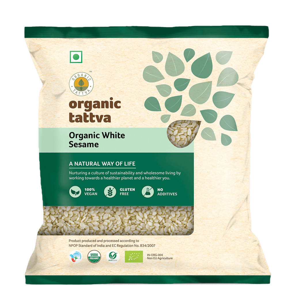 Organic Tattva White Sesame