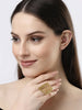 NVR Women Gold-Plated Solid Adjustable Finger Ring - Distacart