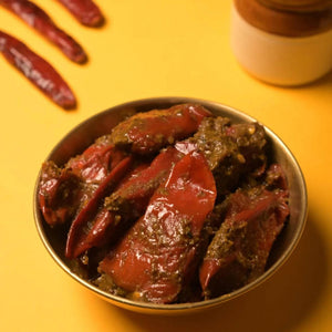 The State Plate Banarasi Stuffed Red Chilli Pickle - Distacart