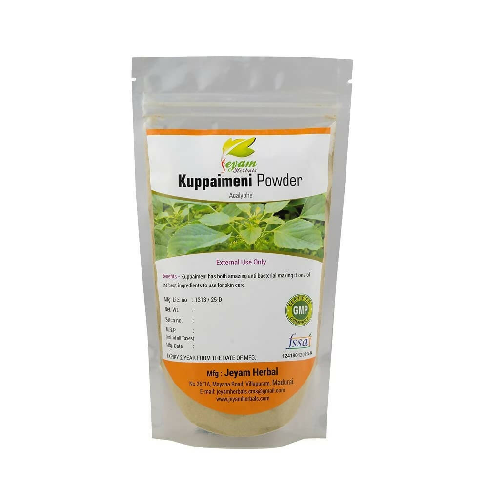 Jeyam Herbals Kuppaimeni Powder - Distacart