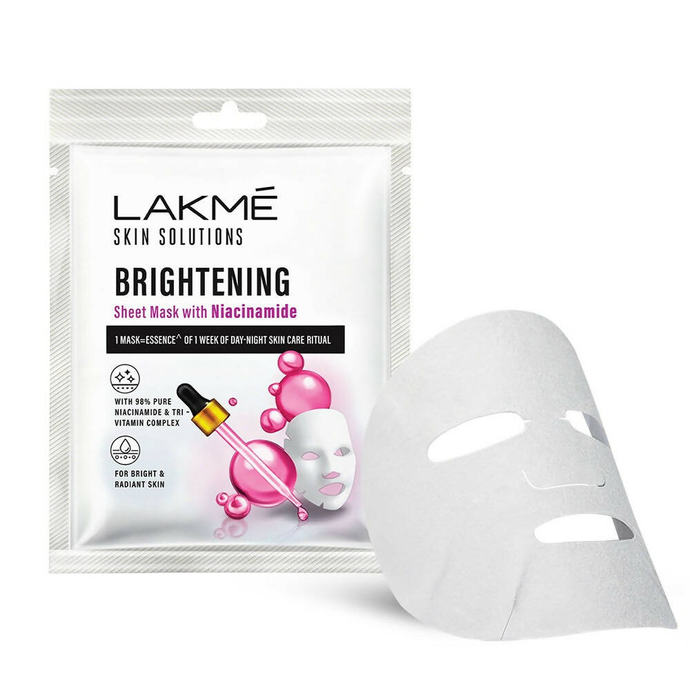 Lakme Skin Solutions Brightening Sheet Mask - Distacart