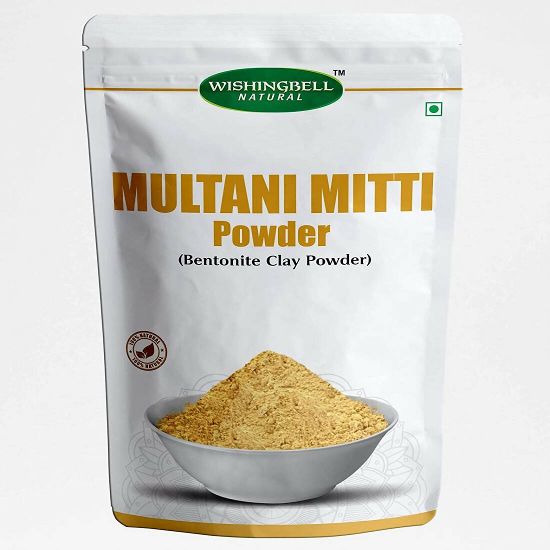 Wishingbell Natural Multani Mitti Powder - Distacart