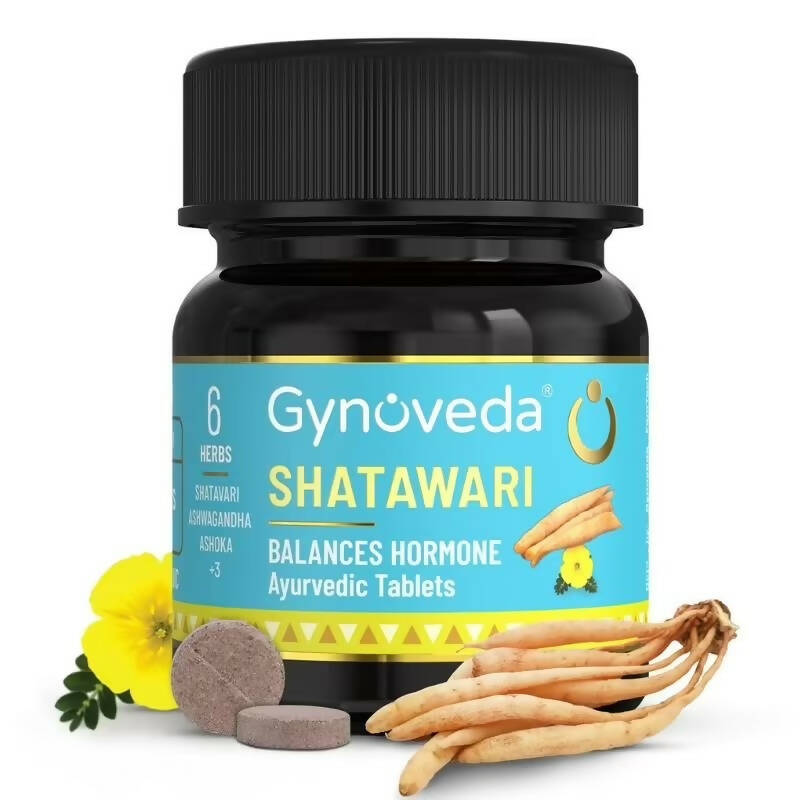 Gynoveda Shatawari Ayurvedic Tablets - Distacart