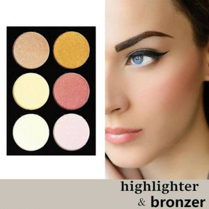 Maliao Professional High Definition Master Glow Makeup Highlighting Palette M157 Shade 2 - Distacart