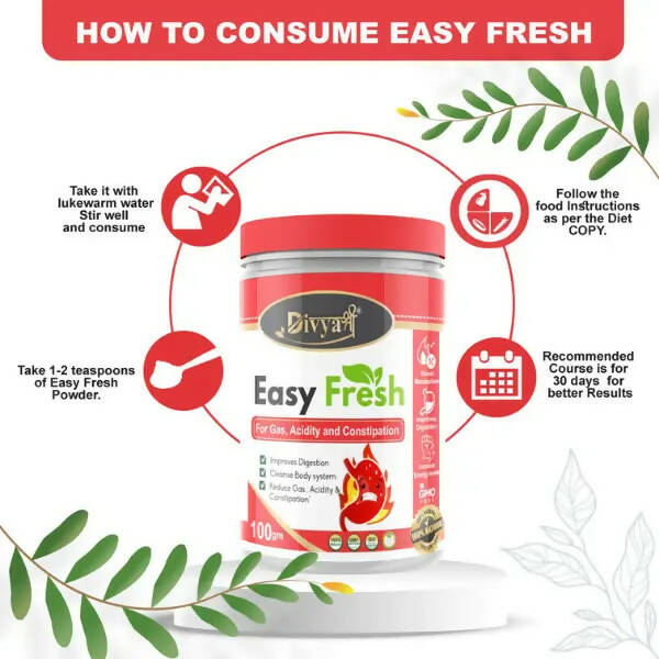 Divya Shree Easy Fresh for Gas, Acidity and Constipation Powder - Distacart