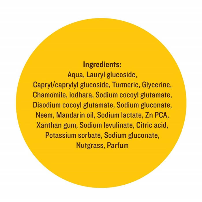 Nutgrass Face Wash With Neem & Soothing Chamomile