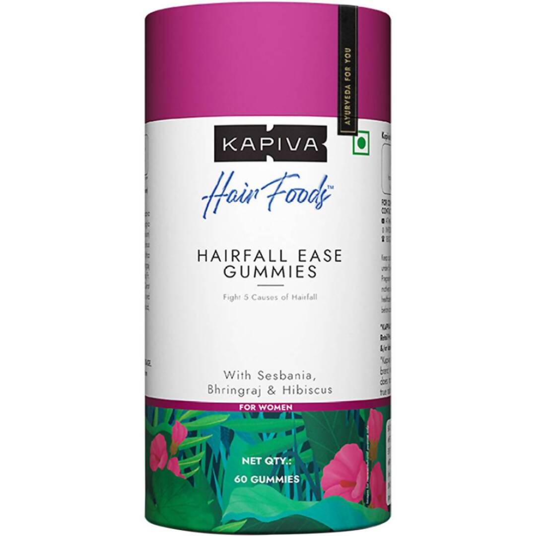 Kapiva Ayurveda Hairfall Ease Gummies For Women - Distacart