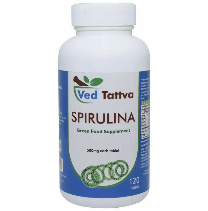 Ved Tattva Spirulina Tablets - Distacart