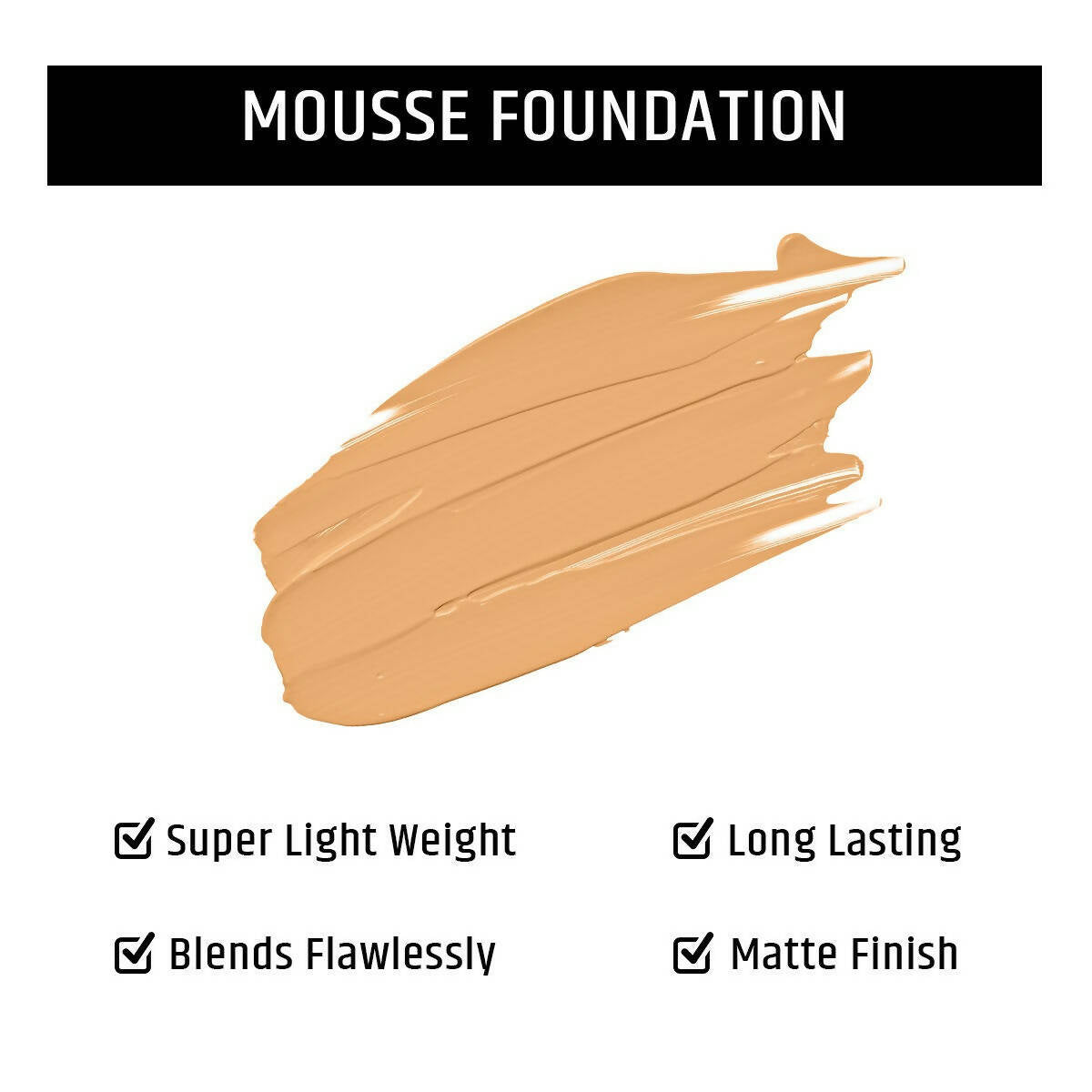 Insight Cosmetics Mousse Foundation - 01 Cream Natural - Distacart