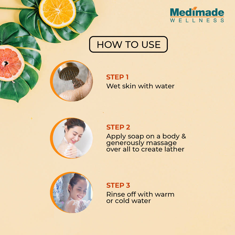 Medimade Wellness Orange & Grapefruit Premium Soap