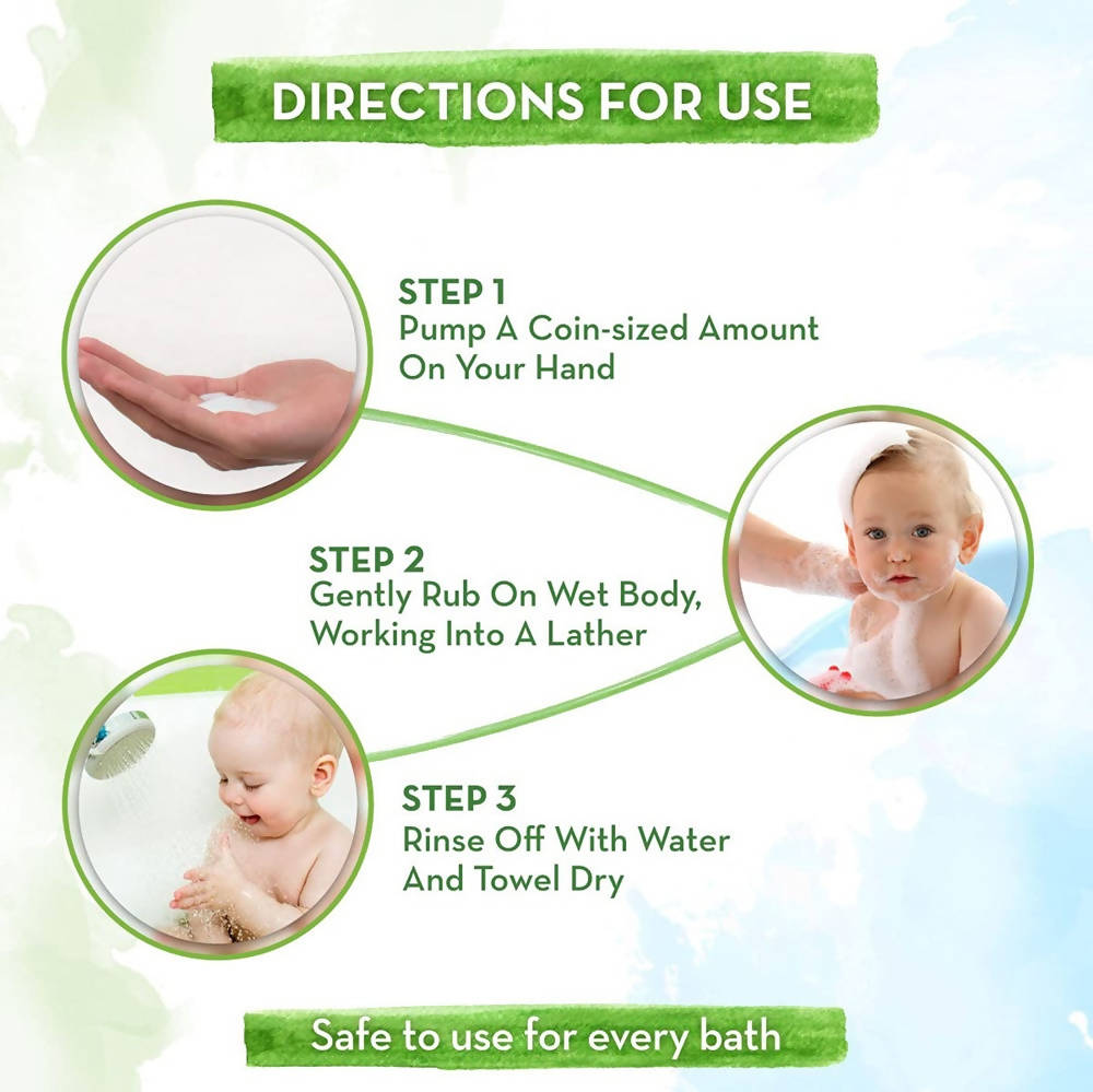 Mamaearth Milky Soft Body Wash for Babies Uses