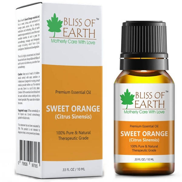 Bliss of Earth Premium Essential Oil Sweet Orange - Distacart