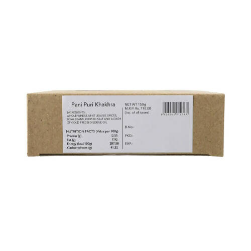 Home D'elite Pani Puri Khakhra - Distacart
