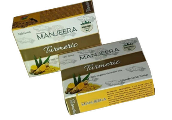 Manjeera Turmeric Hand Made Soap - Distacart