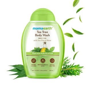 Mamaearth Tea Tree Body Wash With Tea Tree & Neem For Skin Purification - Distacart