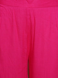 Thumbnail for Women Republic Blue And Pink Assyemtrical Kurta Set - Distacart