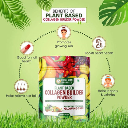 Himalayan Organics Plant Based Collagen Builder Powder - Distacart