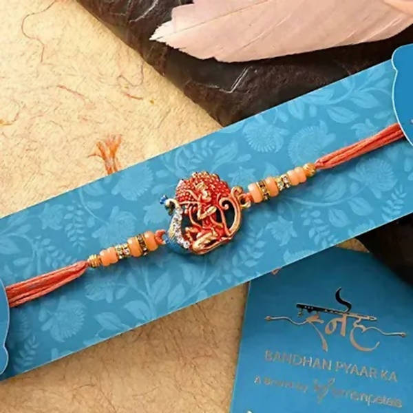 Krishna Raag Rakhi N Chocolate Dipped Khajoor Laddu - Distacart