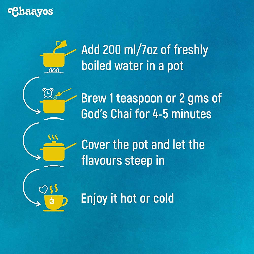 Chaayos God's Chai Herbal Tea