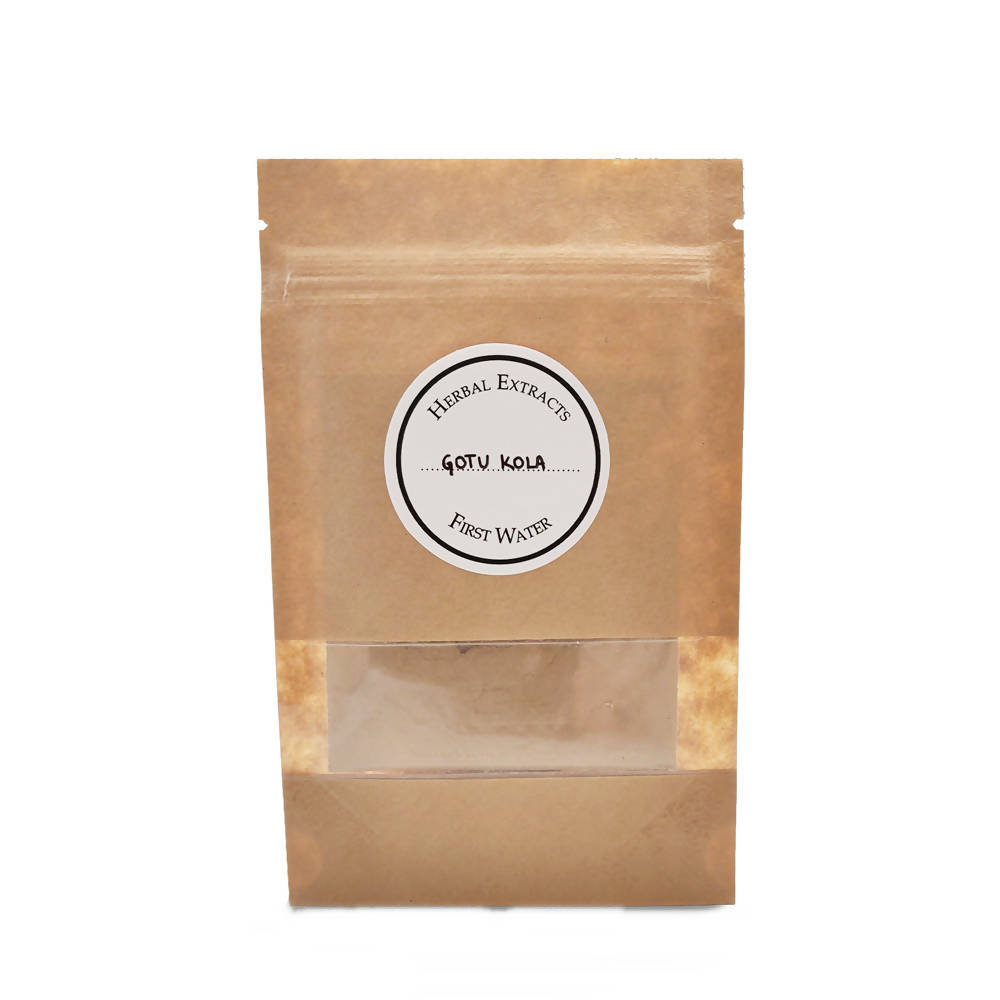 First Water Gotu Kola Herbal Extract - Distacart