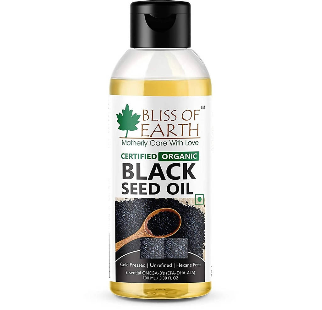 Bliss of Earth Certified Organic Black Seed Oil - Distacart
