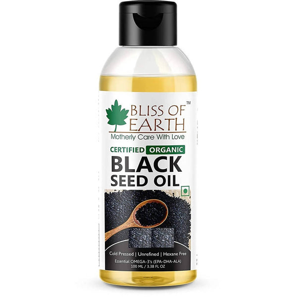 Bliss of Earth Certified Organic Black Seed Oil - Distacart