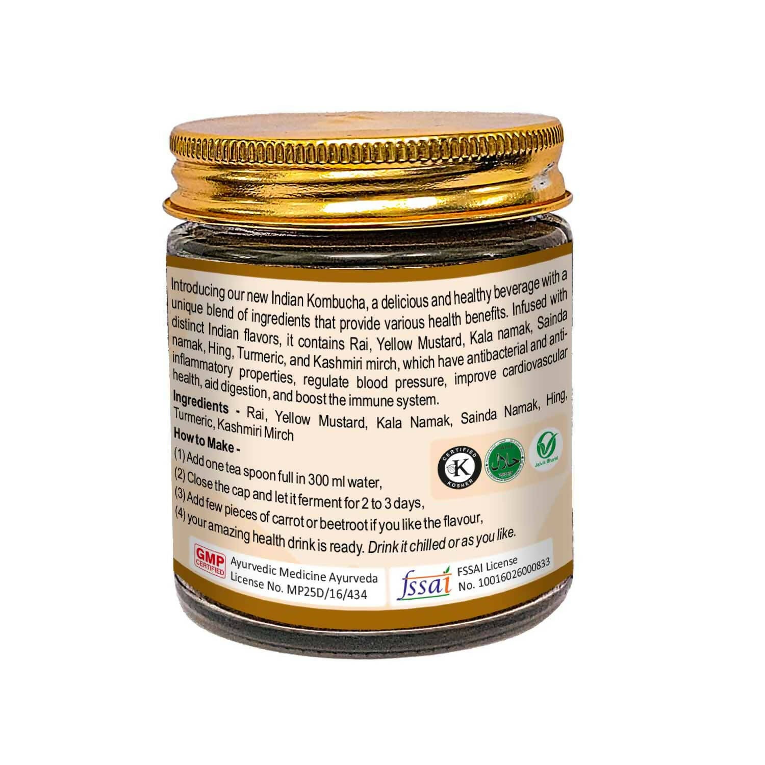 Organic Wellness Indian Kombucha - Distacart