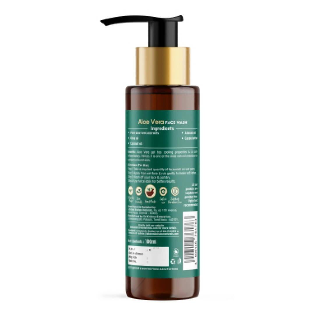 Lakshmi Krishna Naturals Aloe Vera Face Wash - Distacart