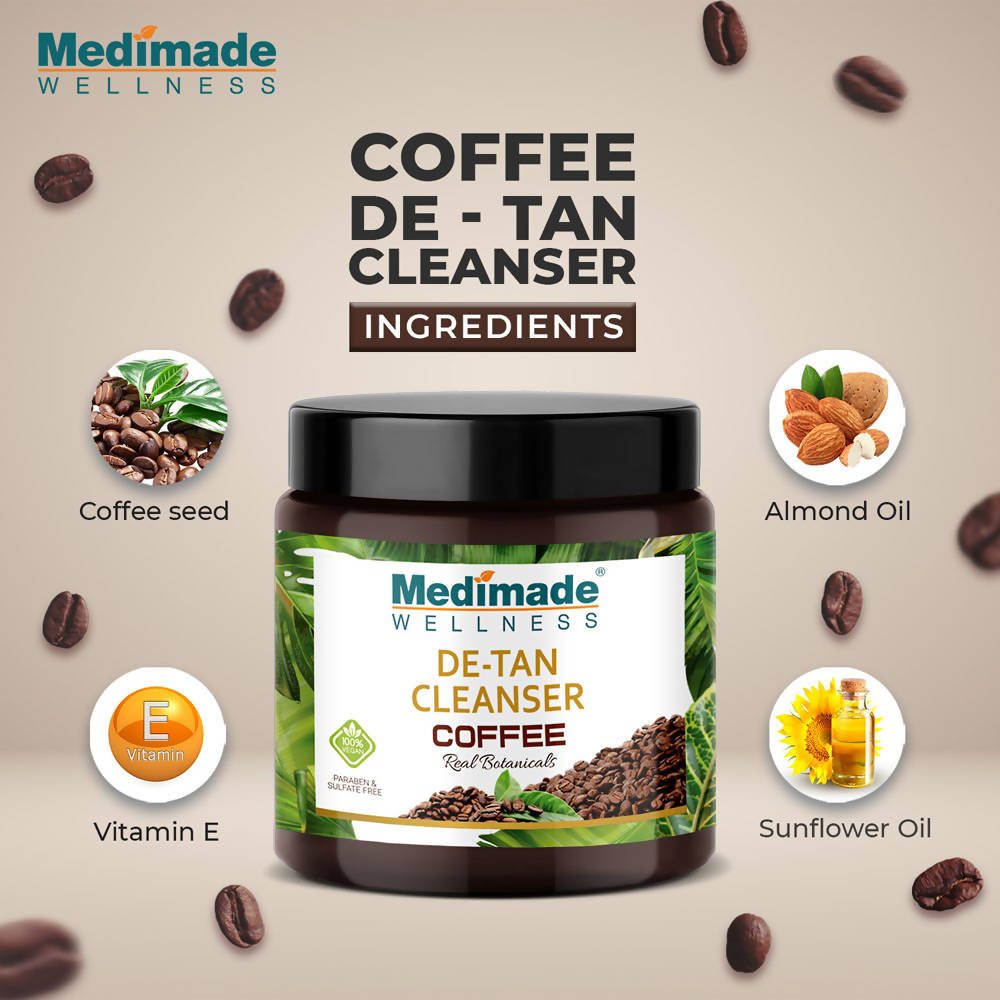 Medimade Wellness Coffee De-Tan Cleanser