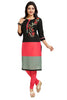 Snehal Creations Pristine Black Designer Threadwork Tunic