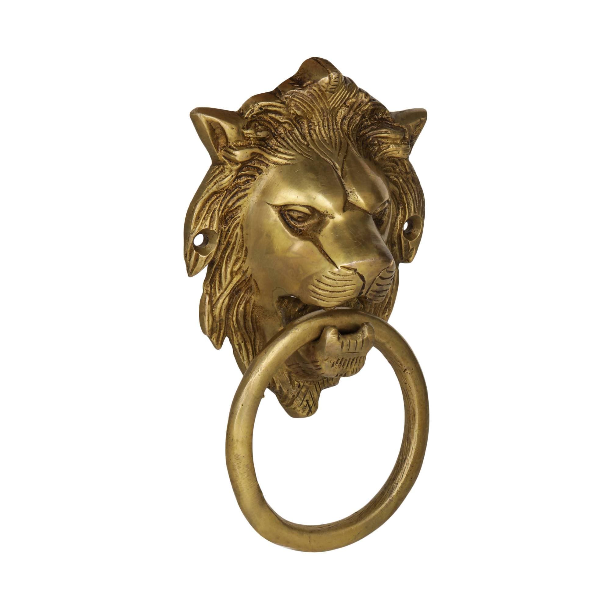 Devlok Lion Head Door Knocker - Distacart
