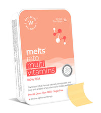 Thumbnail for Wellbeing Nutrition Melts Into Multivitamins Oral Strips-Divine Alphonso Mango Flavor - Distacart