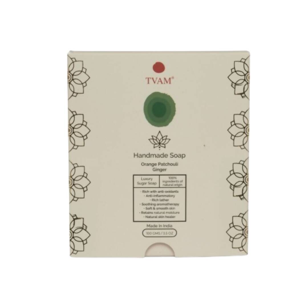 Tvam Handmade Soap – Orange Patchouli Ginger - Distacart