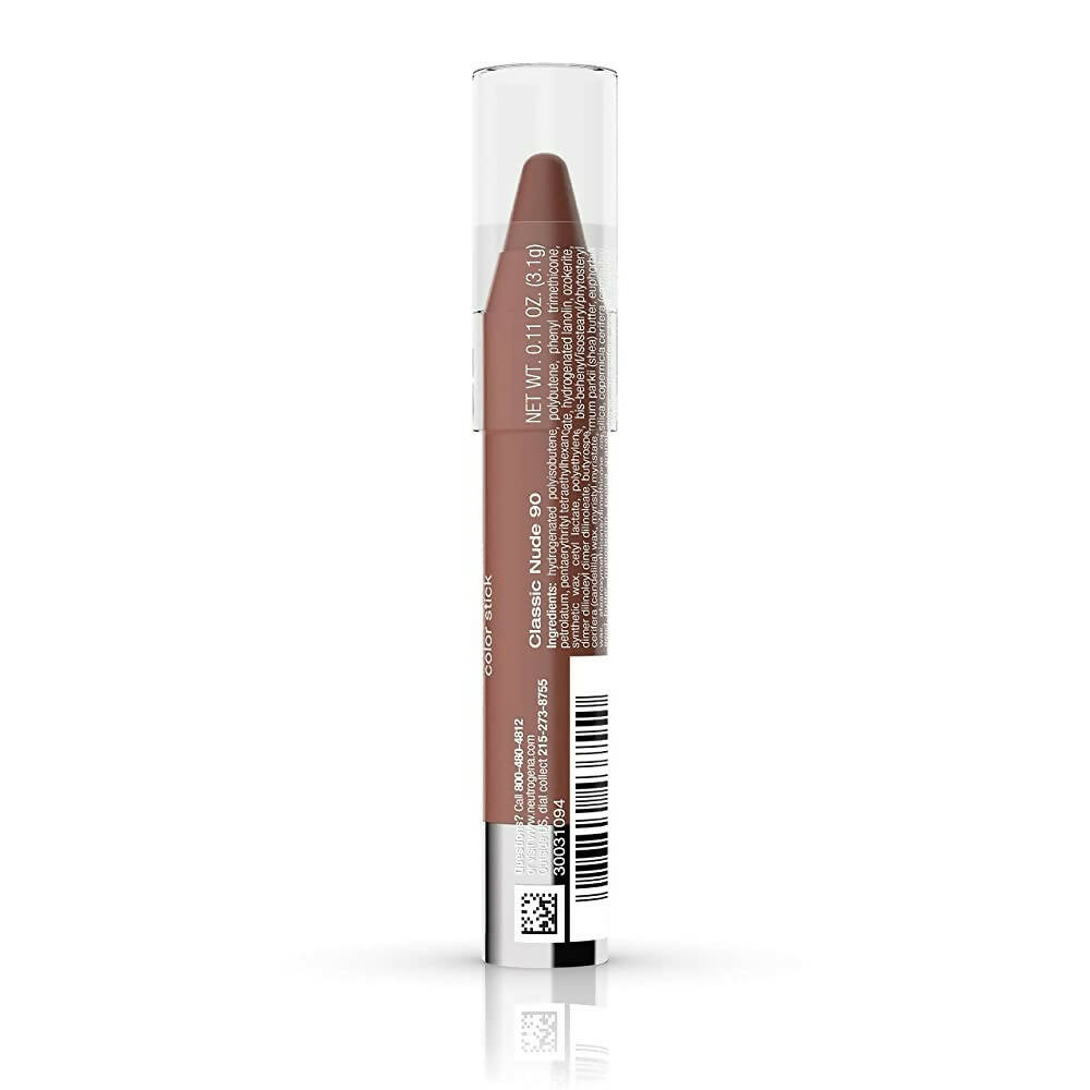 Neutrogena Moisturesmooth Shimmery, Sheer Color Stick, 90 Classic Nude - Distacart