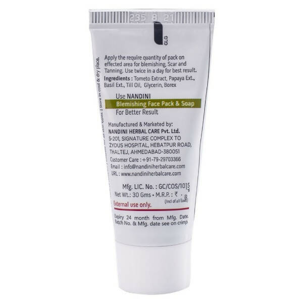 Nandini Herbal Blemishing Cream - Distacart