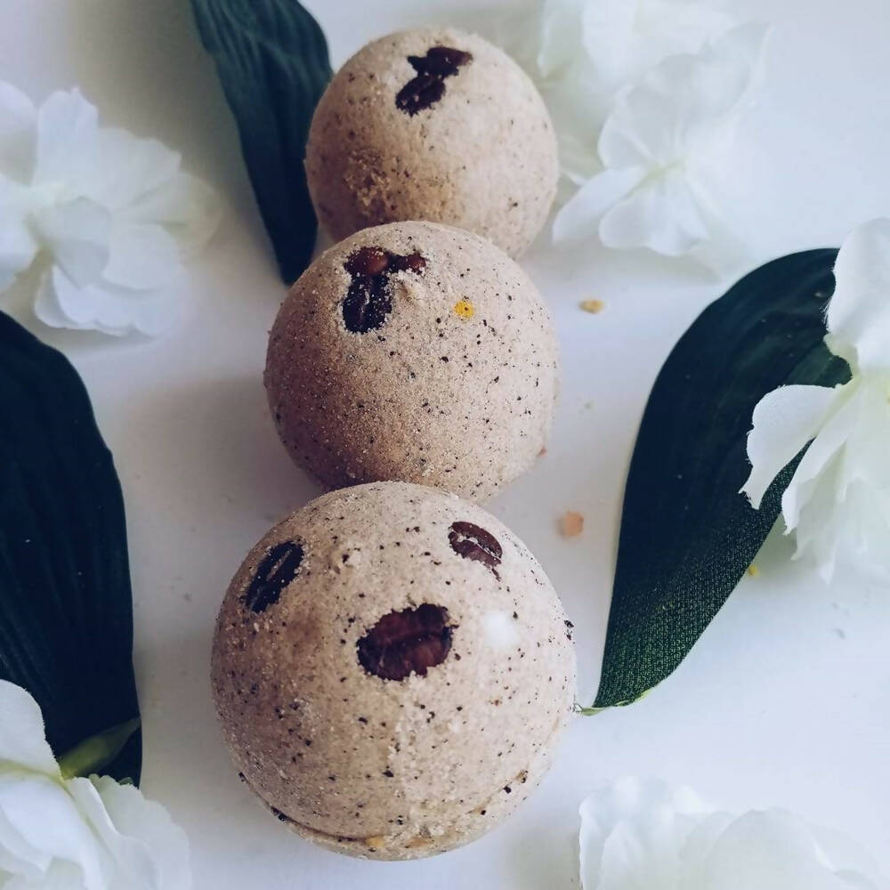 Aaranyam Fizzy Aromatic Bath Soap With Coffee Beans - Distacart
